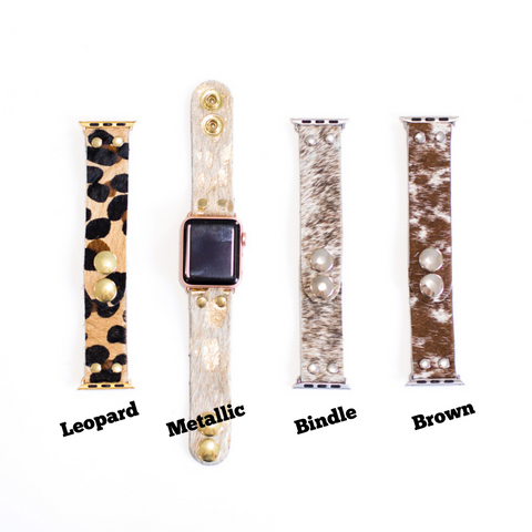 "Apple Watch Band" Cow Hide